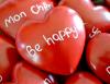 80361 Heart "be happy"